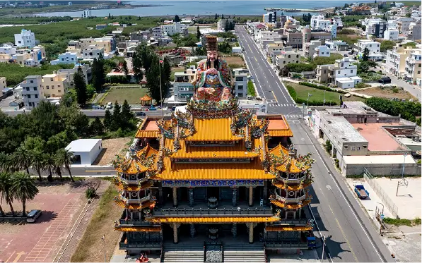 澎湖縣馬公市紫微宮空拍紀錄